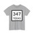 Texas 347 (Texas) (Road Sign) T-Shirt
