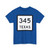 Texas 345 (Texas) (Road Sign) T-Shirt