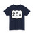 US 20A NY (New York) (Road Sign) T-Shirt