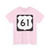 US 61 MN 1961 (Minnesota) (Road Sign) T-Shirt