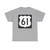 US 61 IA (Iowa) (Road Sign) T-Shirt