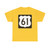 US 61 IA (Iowa) (Road Sign) T-Shirt
