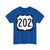 US 202 square (New Hampshire) (Road Sign) T-Shirt