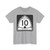 Utah 10 (Utah) (Road Sign) T-Shirt