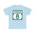 Vermont 8 (Vermont) (Road Sign) T-Shirt