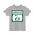 Vermont 2B (Vermont) (Road Sign) T-Shirt