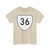 Virginia 36 1956 (Virginia) (Road Sign) T-Shirt