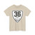 Virginia 36 1924 (Virginia) (Road Sign) T-Shirt