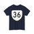 Virginia 36 (Virginia) (Road Sign) T-Shirt