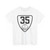 Virginia 35 1924 (Virginia) (Road Sign) T-Shirt