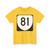 Virginia 81 (Virginia) (Road Sign) T-Shirt