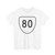 Virginia 80 1956 (Virginia) (Road Sign) T-Shirt