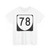 Virginia 78 (Virginia) (Road Sign) T-Shirt