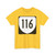 Virginia 116 1980 (Virginia) (Road Sign) T-Shirt