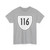 Virginia 116 1956 (Virginia) (Road Sign) T-Shirt