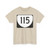 Virginia 115 (Virginia) (Road Sign) T-Shirt