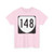 Virginia 148 1980 (Virginia) (Road Sign) T-Shirt