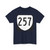Virginia 257 1980 (Virginia) (Road Sign) T-Shirt