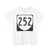 Virginia 252 1980 (Virginia) (Road Sign) T-Shirt
