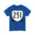 Virginia 251 1980 (Virginia) (Road Sign) T-Shirt