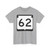 WIS 62 (Wisconsin) (Road Sign) T-Shirt