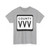 WIS County VVV (Wisconsin) (Road Sign) T-Shirt