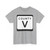 WIS County V (Wisconsin) (Road Sign) T-Shirt