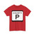 WIS County P (Wisconsin) (Road Sign) T-Shirt