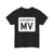 WIS County MV (Wisconsin) (Road Sign) T-Shirt
