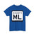 WIS County ML (Wisconsin) (Road Sign) T-Shirt