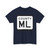 WIS County ML (Wisconsin) (Road Sign) T-Shirt