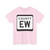 WIS County EW (Wisconsin) (Road Sign) T-Shirt