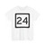WV-24 (Virginia) (Road Sign) T-Shirt