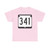 WIS 341 (Wisconsin) (Road Sign) T-Shirt