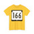 WIS 166 (Wisconsin) (Road Sign) T-Shirt