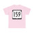 WIS 159 (Wisconsin) (Road Sign) T-Shirt