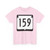 WIS 159 (Wisconsin) (Road Sign) T-Shirt