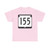 WIS 155 (Wisconsin) (Road Sign) T-Shirt