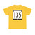 WIS 135 (Wisconsin) (Road Sign) T-Shirt
