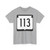 WIS 113 (Wisconsin) (Road Sign) T-Shirt