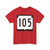 WIS 105 (Wisconsin) (Road Sign) T-Shirt