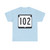 WIS 102 (Wisconsin) (Road Sign) T-Shirt