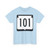 WIS 101 (Wisconsin) (Road Sign) T-Shirt