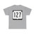 WIS 127 (Wisconsin) (Road Sign) T-Shirt
