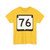 WIS 76 (Wisconsin) (Road Sign) T-Shirt