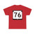 WIS 76 (Wisconsin) (Road Sign) T-Shirt