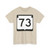 WIS 73 (Wisconsin) (Road Sign) T-Shirt