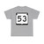 WIS 53 (Wisconsin) (Road Sign) T-Shirt