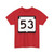WIS 53 (Wisconsin) (Road Sign) T-Shirt