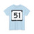 WIS 51 (Wisconsin) (Road Sign) T-Shirt
